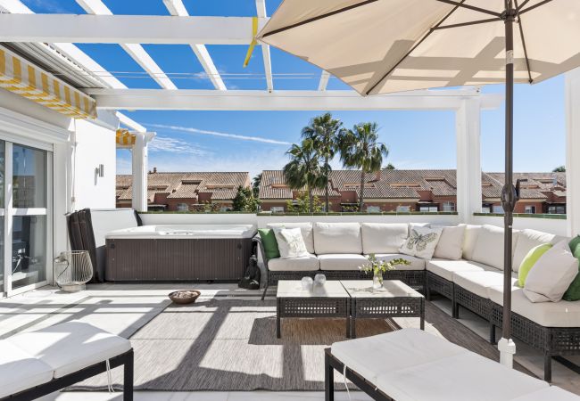 Ferienwohnung in Marbella - Penthouse La Ola