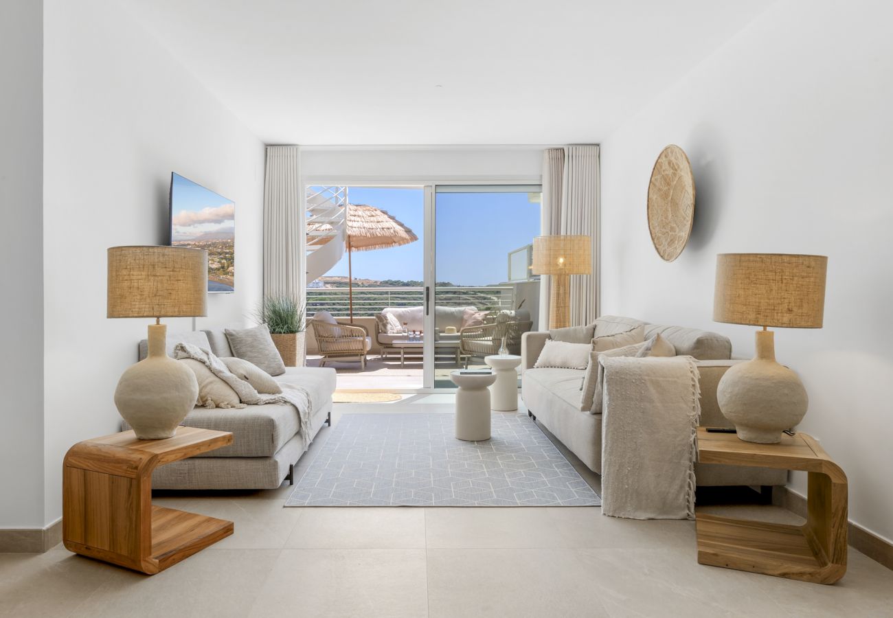 Ferienwohnung in Estepona - Feliz Penthouse