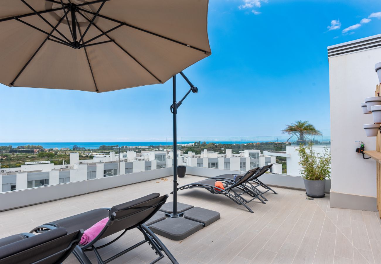 Apartamento en Estepona - Mirage Penthouse - Sea views & Jacuzzi!